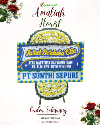 Papan Bunga Duka di Sei Tualang Raso
