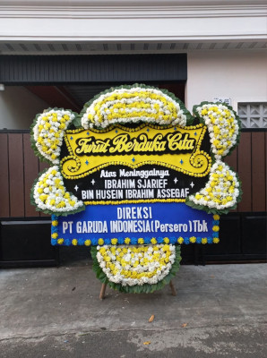 Papan Bunga Duka di Sei Tualang Raso