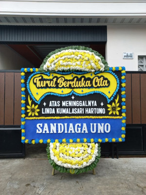 Papan Bunga Duka di Sei Tualang Raso